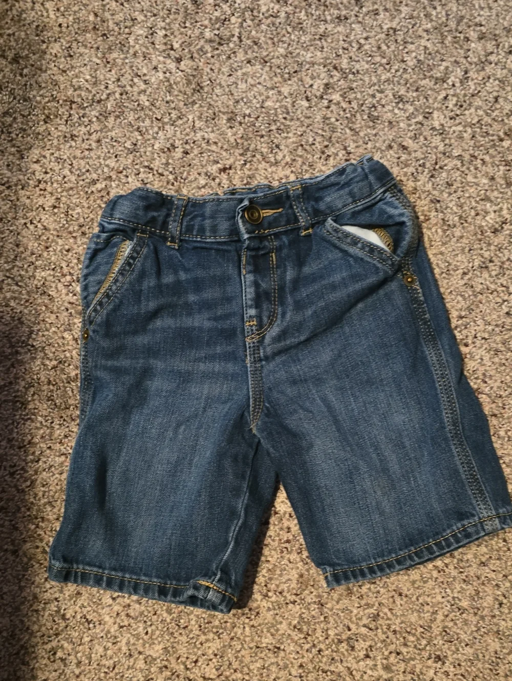 The Children's Place Dark Blue Denim Shorts